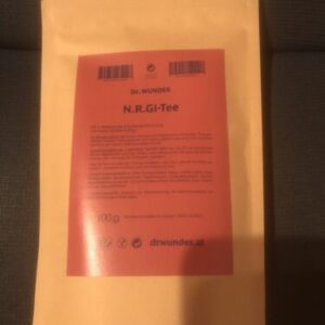 Dr. Wunder N.R.Gi Tee 100g NEU MHD 9/2025 Fettverbrennung Abnehmen Detox