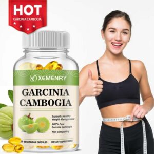 120pcs Garcinia Cambogia-Extrakt,Gewichtsverlust,Premium-Fettverbrennung,95% HCA