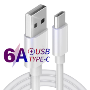 6A Ladekabel USB Typ C Datenkabel für Samsung Huawei Xiaomi Redmi OPPO VIVO