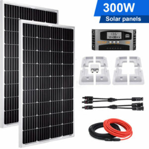 300W 12V Solarpanel Solarmodul Solarpanel Kit für Autobatterie/Wohnmobil/Telefon