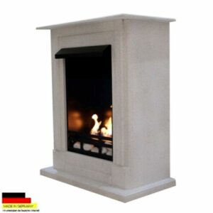 Ethanolkamin Gelkamin Fireplace Cheminee Caminetti  Madrid Deluxe Granit hell