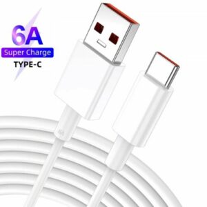 USB C Datenkabel SCHNELL Ladekabel Kabel für Samsung Galaxy Huawei - Weiß