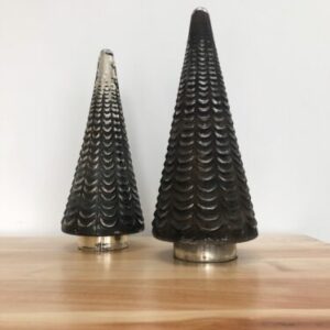 Kulinarische Konzepte Art Deco schwarz & gold Weihnachtsbäume