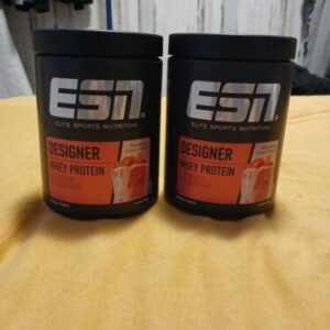 ESN DESIGNER Whey Erdbeergeschmack für Supersportler