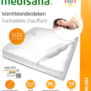 medisana HU 662 Wärmeunterbett 150 x 80 cm Abschaltautomatik Überhitzungsschutz