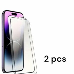 2x Panzerfolie Schutz Echt Glas für iPhone 16 15 14 13 12 11 Pro Max Mini  Xr