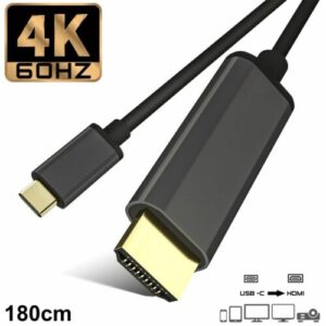 USB-C zu HDMI Kabel 4K UHD Typ C auf HDMI für Samsung Huawei Sony Xiaomi TV