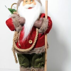 Weihnachtsmann deko Figur 40cm groß Santa Claus Nikolaus Weihnachten Deko XXL