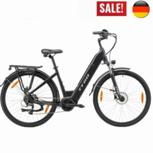 City E-Bike Mittelmotor 9 Gänge 25km/h 28 Zoll 250W 20Ah Elektrofahrrad Pedelec