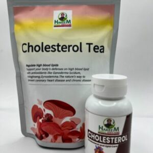 Cholesterin Care Nahrungsergänzungsmittel (60 Kapseln & 20 Teebäume) - Hakeem Supplement