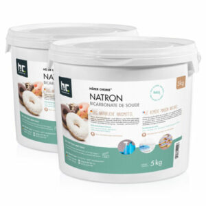 2 x 5 kg (10 kg) Natron Backsoda Natriumhydrogencarbonat in Lebensmittelqualität