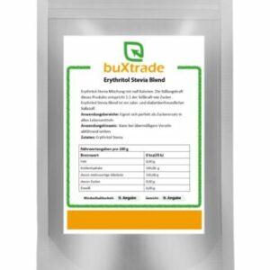 10x 500 g | Erythritol + Stevia Mischung | Erythrit | Buxtrade | Kalorienfrei