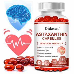 Astaxanthin-Kapseln – Herz- und Kreislaufgesundheit, Antioxidans