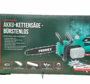 Ferrex Akku  Kettensäge Säge ohne Akku und Ladegerät 305mm