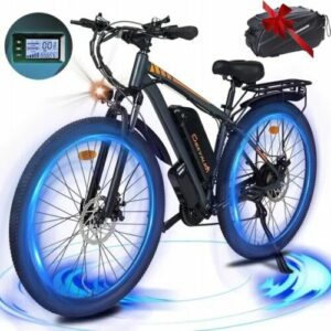 29 Zoll Elektrofahrrad Cheevalry C29 750W 18,6AH E-Mountainbike 21-Gänge 50KM/H