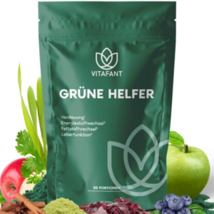 Superfood Shake Mit Spirulina Gerstengras Matcha Chlorella & Mehr - 30 Portionen