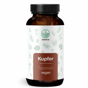 Kupfer 365 Tabletten mit 3mg - Kupferbisglycinat - hochdosiert - Vegan