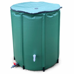 250L Regenwassertonne Regentonne Wassertank faltbar mit Ablasshahn 88x60cm