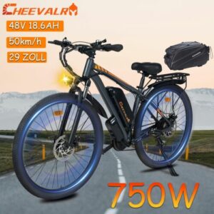 Cheevalry 29 ZOLL E-BIKE Mountain 1000W Elektrofahrrad City 50KM/H Damen/Herren