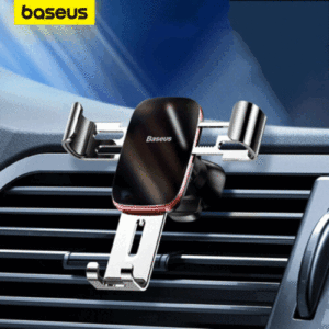 Baseus Auto Handy Halterungen Metall KFZ Automatik Clamp Halter Für iPhone 15 14