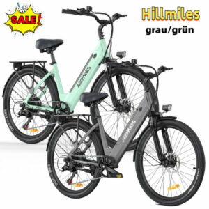 Hillmiles Milecity 26 Zoll E-Citybike 32km/h Elektrofahrrad 36V 13AH E-Bike Neu