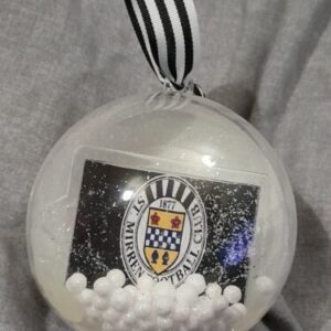 St Mirren Fußballverein Christbaumkugel Baumschmuck Geschenk