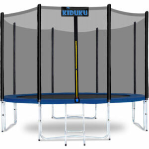 KIDUKU® Trampolin 427 cm Gartentrampolin Kindertrampolin Outdoor Komplettset Set