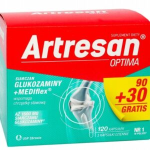 (Einheit/0,18€) ARTRESAN OPTIMA 120 Kap. gesunde Gelenke Glukosamin D/S