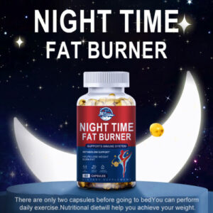 Night Time Fat Burner Gewichtsverlust Kapseln für Männer & Frauen Appetitzügler