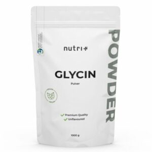 Glycin Pulver 1000g - hochdosiertes Pulver ohne Zusätze - 5g L-Glycin - Kollagen