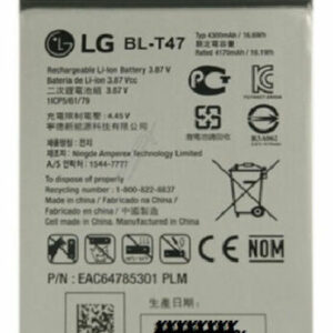 Original LG Velvet 5G Akku BL-T47 Batterie G900  Accu Battery 4300mAh