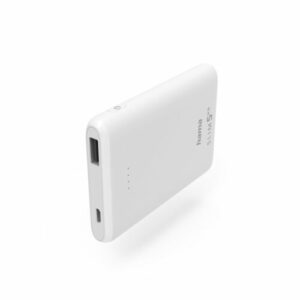 Hama Powerbank SLIM 5HD Batterie externer Akku Handy Schnellladegerät USB-A Weiß