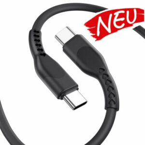 USB C auf USB C Ladekabel 1m Kabel Schnellladekabel für Samsung Xiaomi iPhone