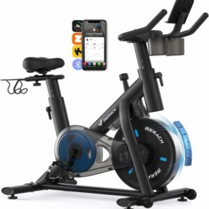 MERACH S26 Pro Magnetoresistive Quiet Heimtrainer mit LCD Bildschirm Hometrainer