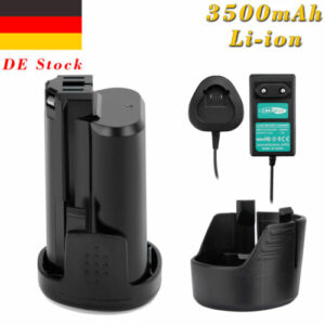 Akku/Ladegerät Für Bosch 3500mAH 10,8V Li-ion GSR10.8V-Li BAT411 BAT412 BAT413A