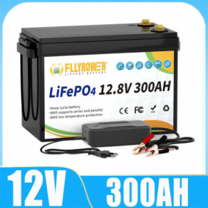 12V 300Ah Solaranlage Lithium Batterie LiFePO4 BMS Solarbatterie Boot RV Battery