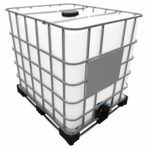 1000l IBC Container Wassertank Rebottled »FOOD« auf Stahlpalette (Neuwertig)