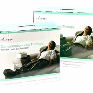 Edicare Leg Therapy Lymphdrainage Gerät für Beine Füße Arme Unterleib / Massage