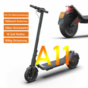 Elektroroller mit Straßenzulassung ABE E-Scooter Elektro Scooter bis 30km 10Zoll