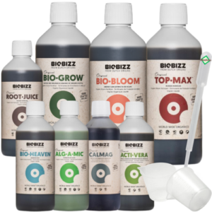 BioBizz Dünger Try Pack Naturdünger NPK Grow Outdoor & Indoor Pflanzen Garten