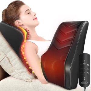 Nackenmassagegerät Mit Wärme, Shiatsu Massagegerät 3D Knet Rückenmassagegerät, M