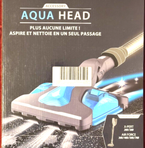 Rowenta Aqua Head Staubsaugerbürste mit 2 Tüchern ZR009500 für AIR FORCE & X-PE