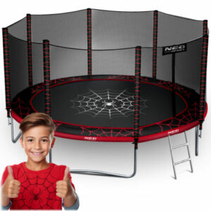 Trampolin Gartentrampolin Kindertrampolin Sicherheitsnetz Neo-Sport 404 cm 13FT