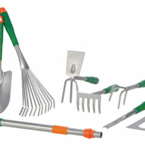 Garten Werkzeug Set 8-teilig - Garten Harke Schaufel Kralle Fugenmesser Rechen