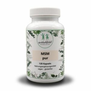 MSM Schwefel Kapseln 100%, vegan, Gelenke Methylsulfonylmethan -  120 Kapseln