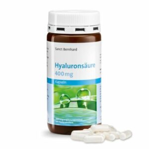 Hyaluronsäure-Kapseln 400 mg | 120 Kapseln für 2 Monate | 345,07€/kg