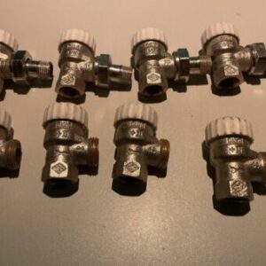 11 X Heimeier V-Exact II Thermostat-Ventilunterteil (1/2 Und 3/8 Zoll)