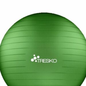 TRESKO Gymnastikball BPA-Frei +Luftpumpe Ball  Fitness Yoga Grün 85 & Rosa 65cm