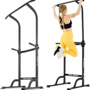 TREX SPORT Power Tower Dip Station Klimmzugstange freistehend Kraftturm TX-060PR