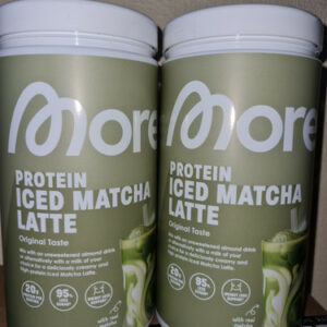 2 DOSEN More Nutrition - Protein Iced Matcha Latte - je 500g - Neu & OVP